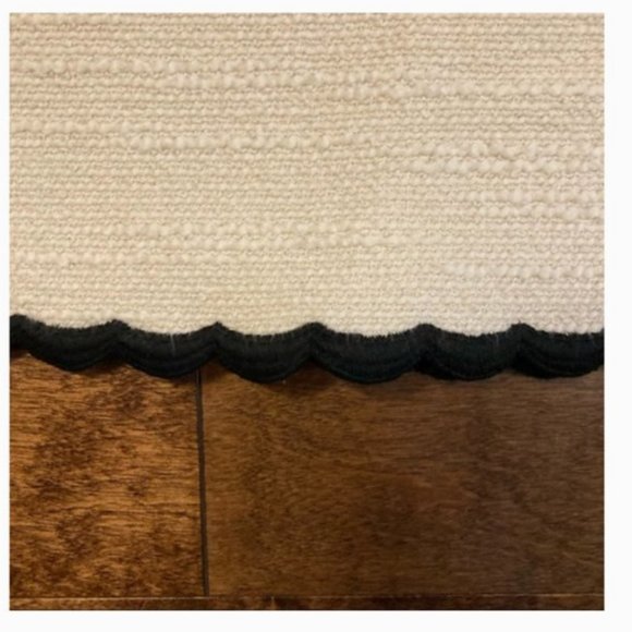 Kate Spade sand dune rambling roses Scallop Tweed cream Skirt size 6 nwot - Picture 5 of 7